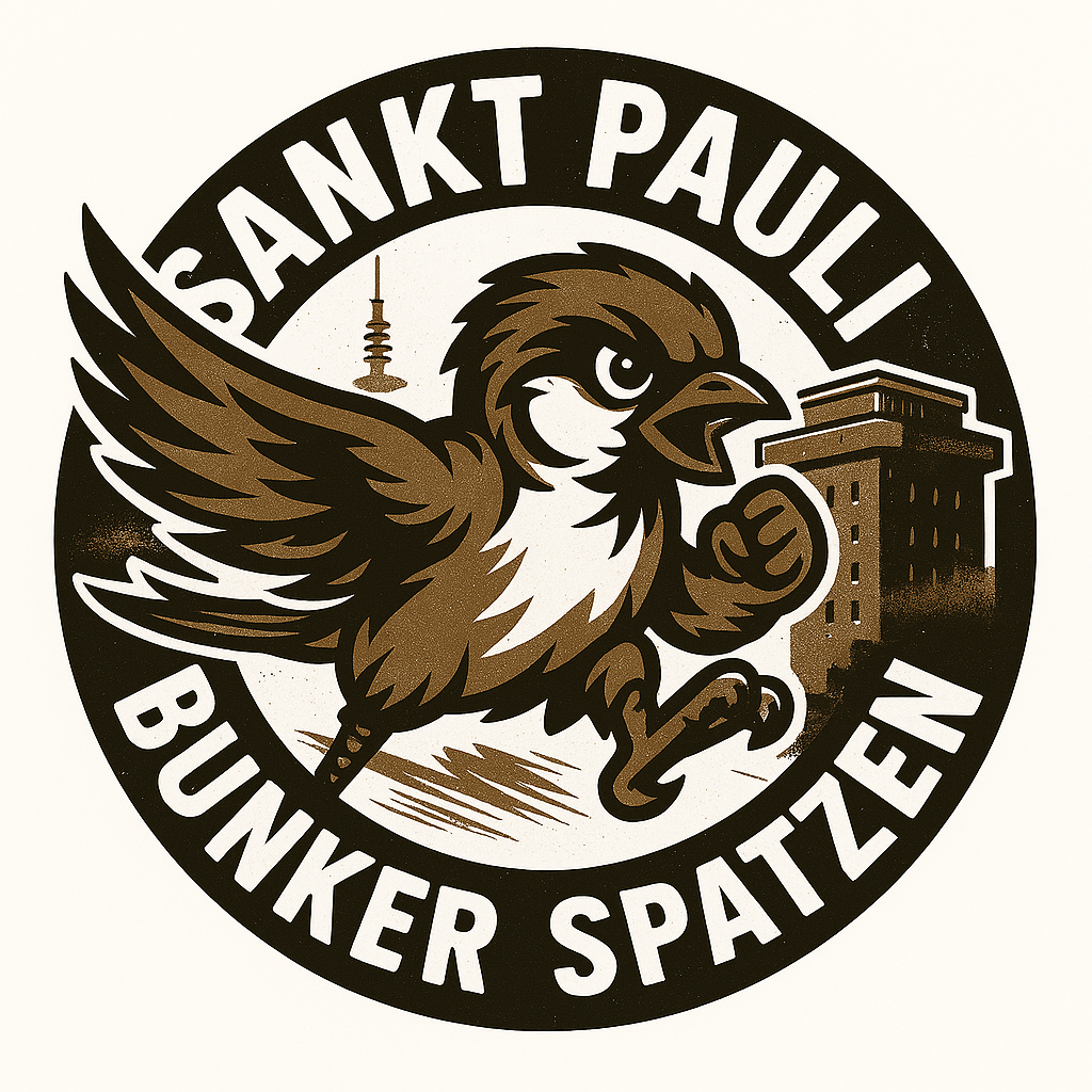 St. Pauli BUNKER SPATZEN Logo 1